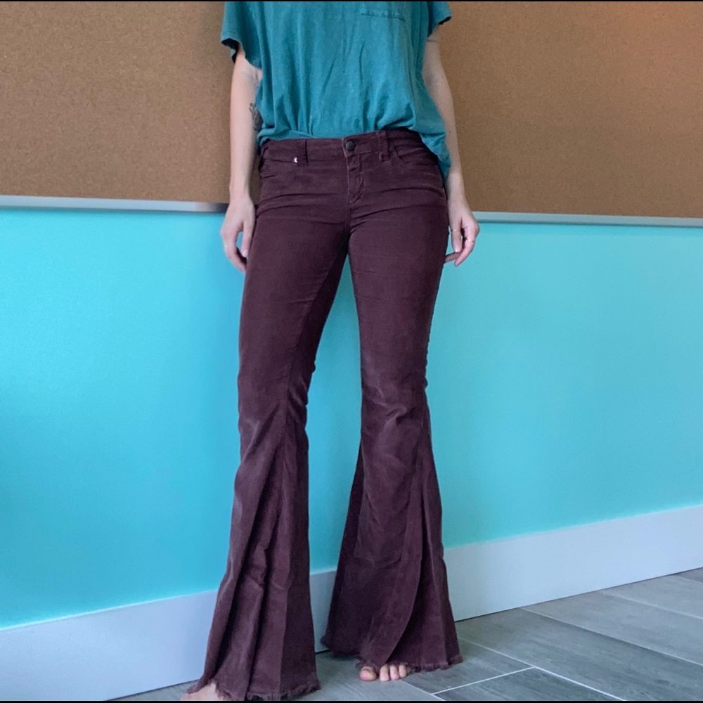 Free People corduroy flares